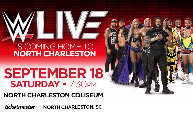 WWE Road to WrestleMania  North Charleston Coliseum & Performing