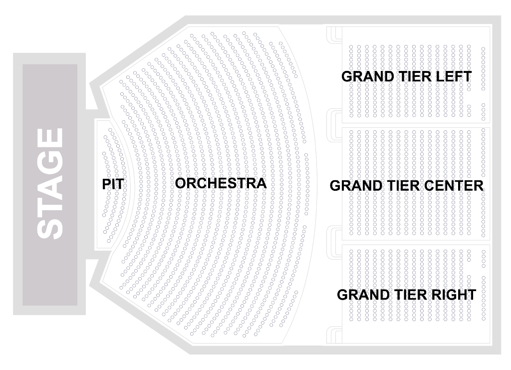 North Charleston Pac Seating Chart