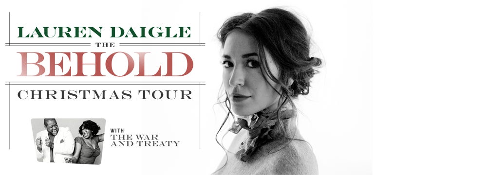 lauren daigle christmas tour set list