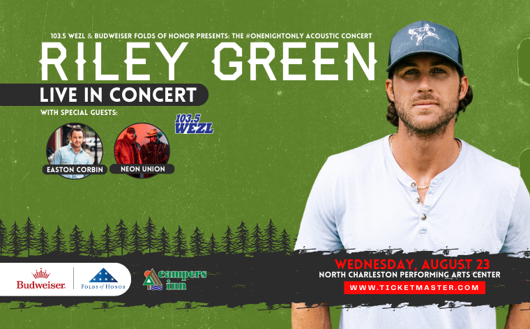 Riley Green  North Charleston Coliseum & Performing Arts Center