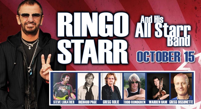 ringo and his all band north charleston north charleston performing arts center seating chart