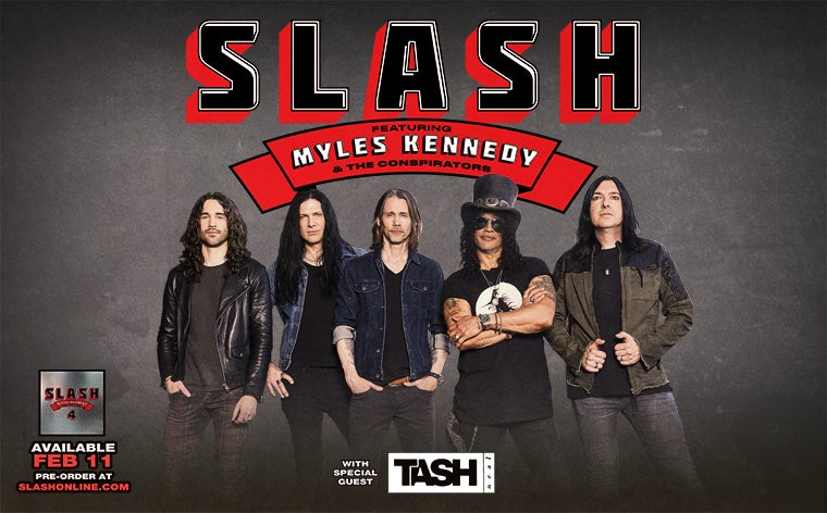 Slash Announces 2022 Tour With Myles Kennedy + the Conspirators