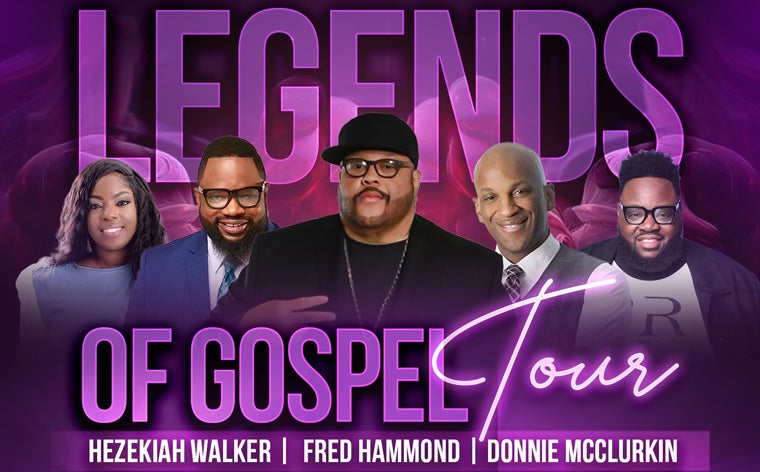 Fred Hammond concert poster for the year 2025