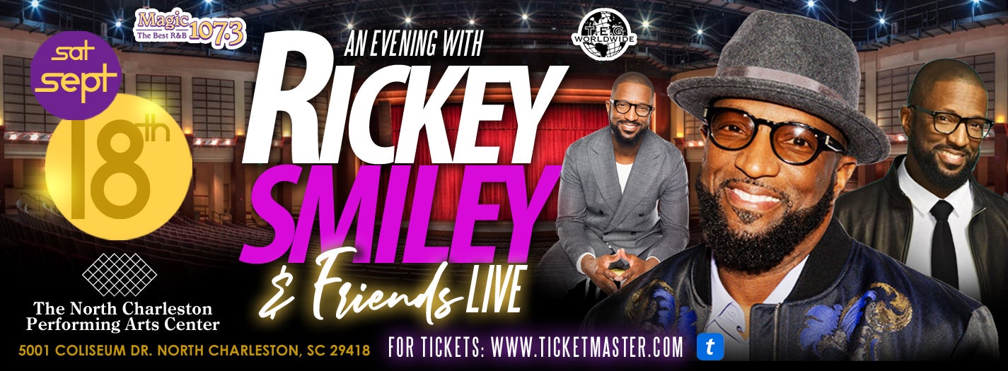 Rickey Smiley & Friends LIVE North Charleston Coliseum & Performing